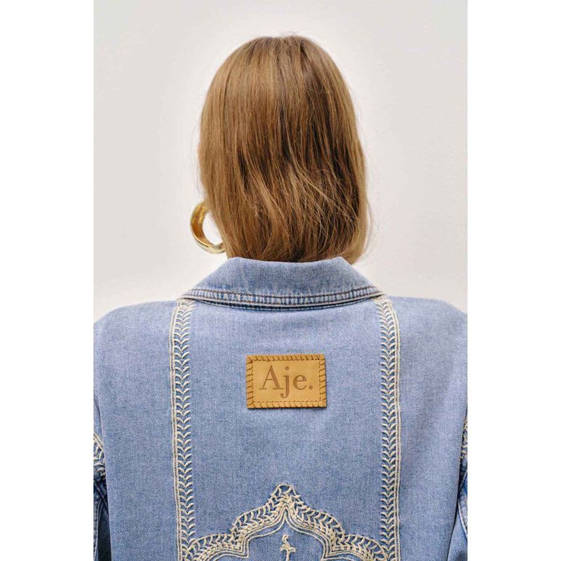 Aje Lotus Denim Shirt image number 2